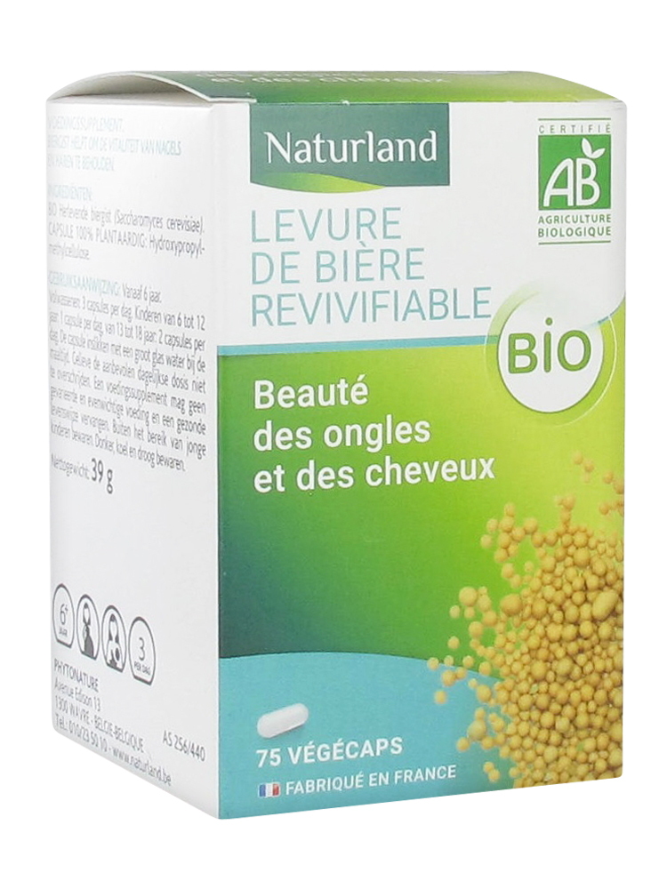 Naturland Levure de Bière Revivifiable Bio : Pour une Vitalité Renouvelée